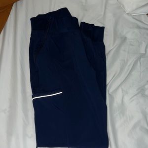Cherokee infinity navy blue jogger scrub pants